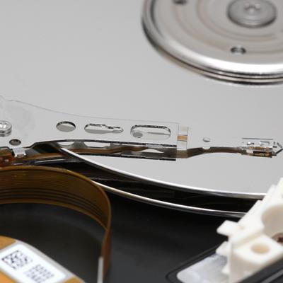 All your data is spinning around on a metal platter several thousand times per second.