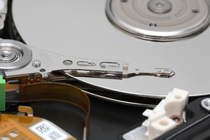 All your data is spinning around on a metal platter several thousand times per second.